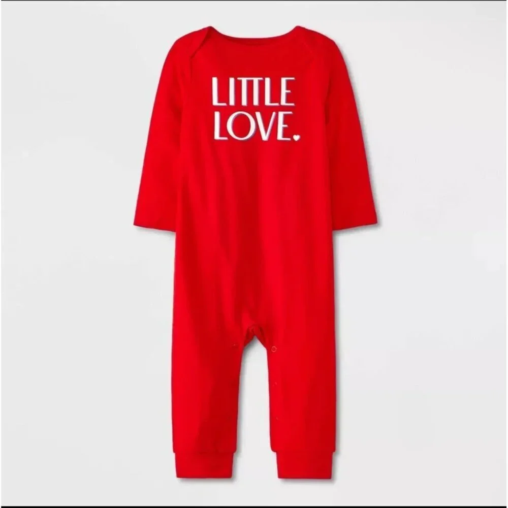 Cat & Jack Valentines Day Baby Little Love Onesie 0-3M NWT